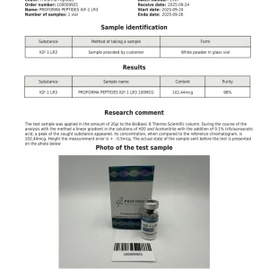 Alternative view of IGF-1 LR3 (10x100mcg)