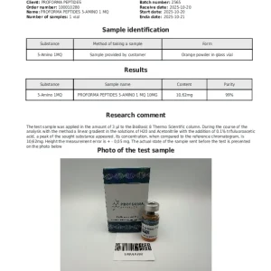Alternative view of 5 Amino 1 MQ 10mg