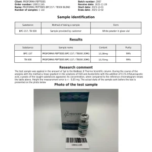 Alternative view of BPC-157 / TB500 Blend 20mg