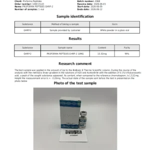 Alternative view of GHRP-2 10mg