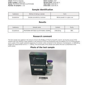 Alternative view of Glutathione 1500mg