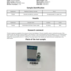 Alternative view of TB500 10mg