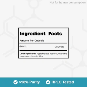 Alternative view of GHKCU 1250mcg