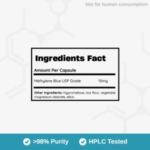 Alternative view of Methylene Blue 10mg